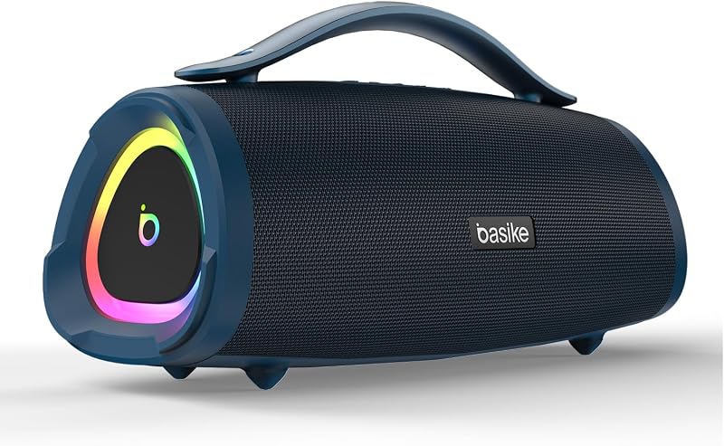 SÓ NÃO PODE FAZER RAIVA AOS VIZINHOS 🔊

Basike Caixa de Som Bluetooth Portátil, 160W RMS (200W Pico), TWS Estéreo
🔥 R$