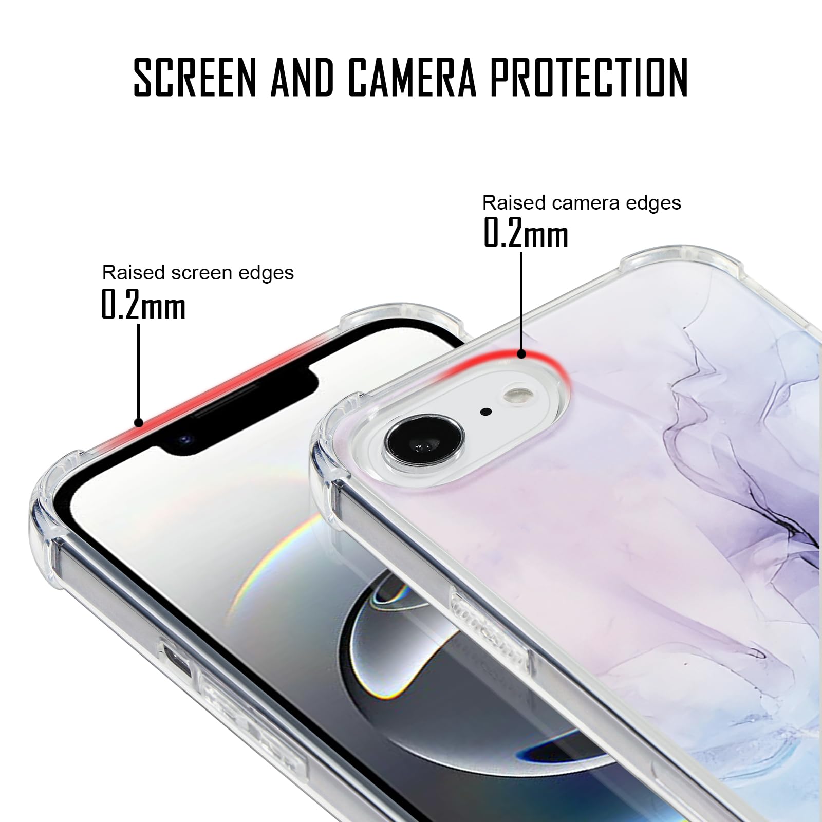 ZhuoFan Cover per iPhone 13 6,1, Aesthetic Leopardata Motivo Custodia Estate Marrone Opaca Ultra Morbida Sottile Leggera Silicone Antiurto Bumper Protezione della fotocamera Case, 05