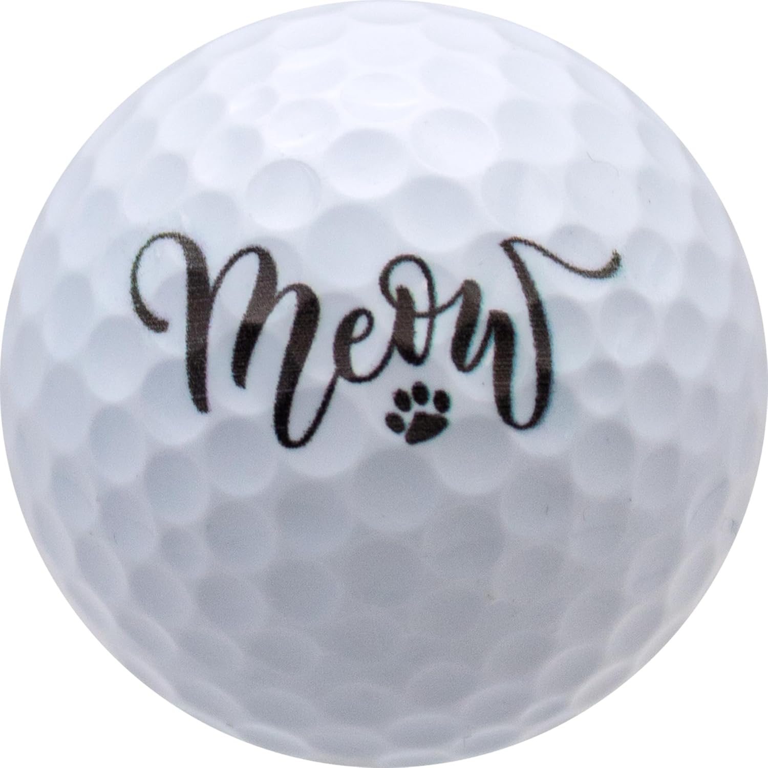 GBM Cat Lover Golf Balls – Cute Design Golf Balls for Cat Lovers, Golfers, Tournaments, League Play and Unique Gifts, 1 Dozen