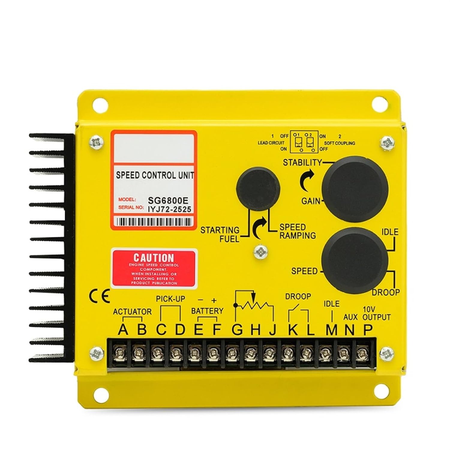 ESD5131 SG6800E Speed Controller Engine Governor Board with Chip Motor Control Module Diesel Generator Parts(SG6800E)