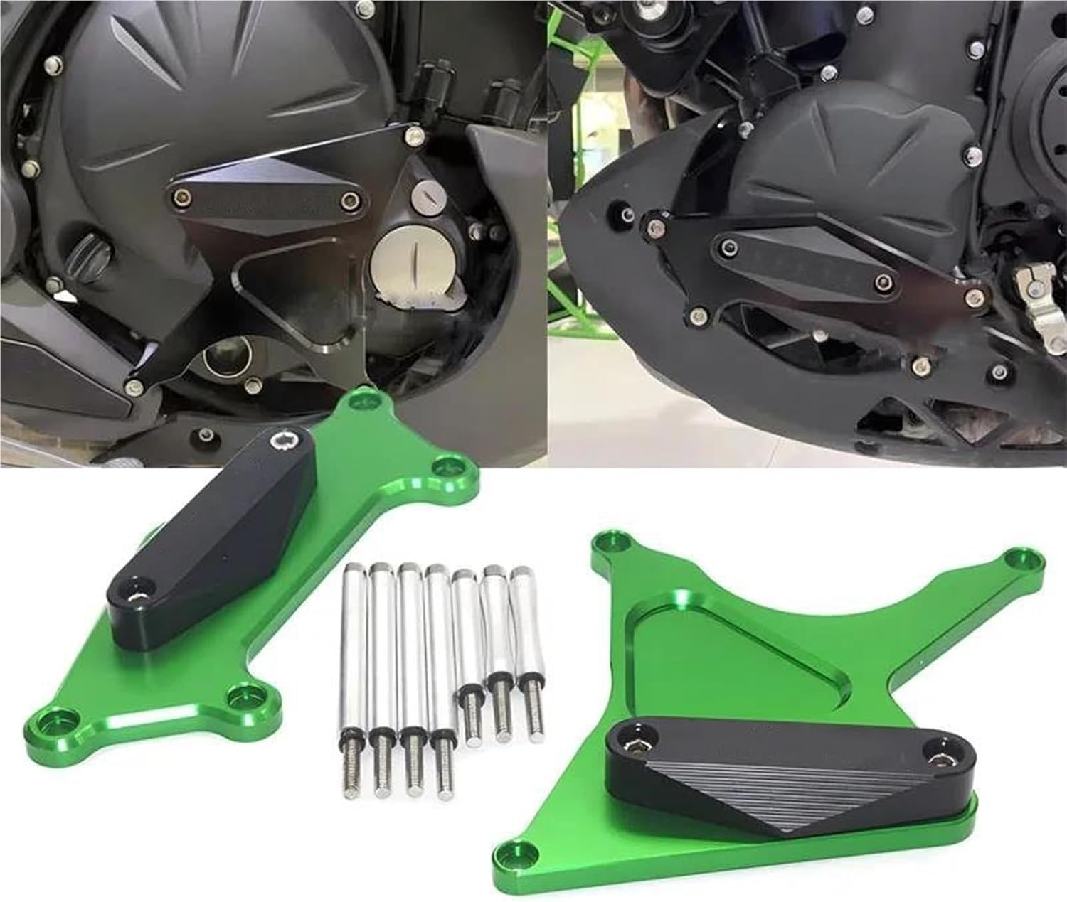 クラッシュパッド ロテクター バイク用フレームスライダー クラッシュ