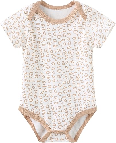 Miniatura 2 de Kiddiezoom Conjunto de canastilla para bebé, 9 piezas, conjunto de mamelucos y pantalones, conjunto de regalo unisex para bebé