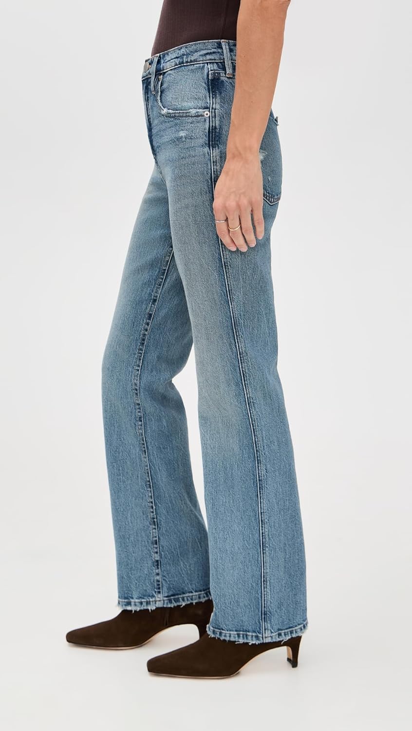Good American Women's Good Standard Petite Bootcut Jeans - Image 5