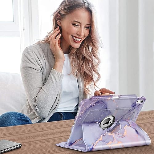 Vista 160 de Fintie Funda giratoria para iPad (A16) de 11ª generación de 11 pulgadas (2025), iPad de 10.9 pulgadas (2022) – [Soporte para lápiz integrado] Funda