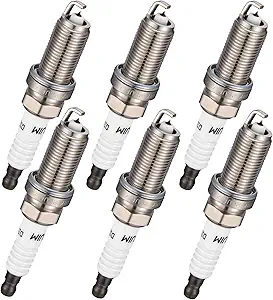 BDFHYK Iridium Spark Plugs Compatible with Toyota Tacoma 4.0L V6 (Set of 6)