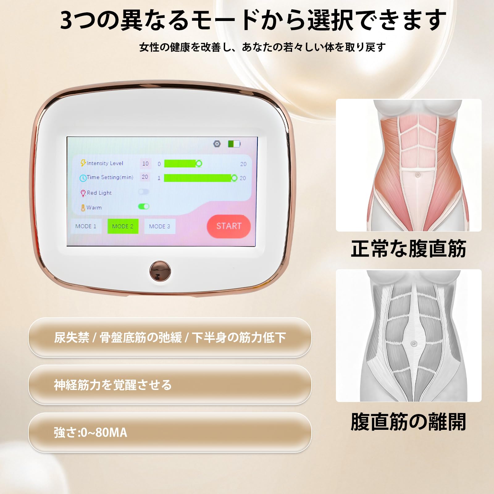 骨盤底骨筋　EMS Pelvis Training Gear M～Lサイズ 楽天市場】【訳あり 半額】 ems 骨盤底筋 グッズ ems お尻 ヒップ