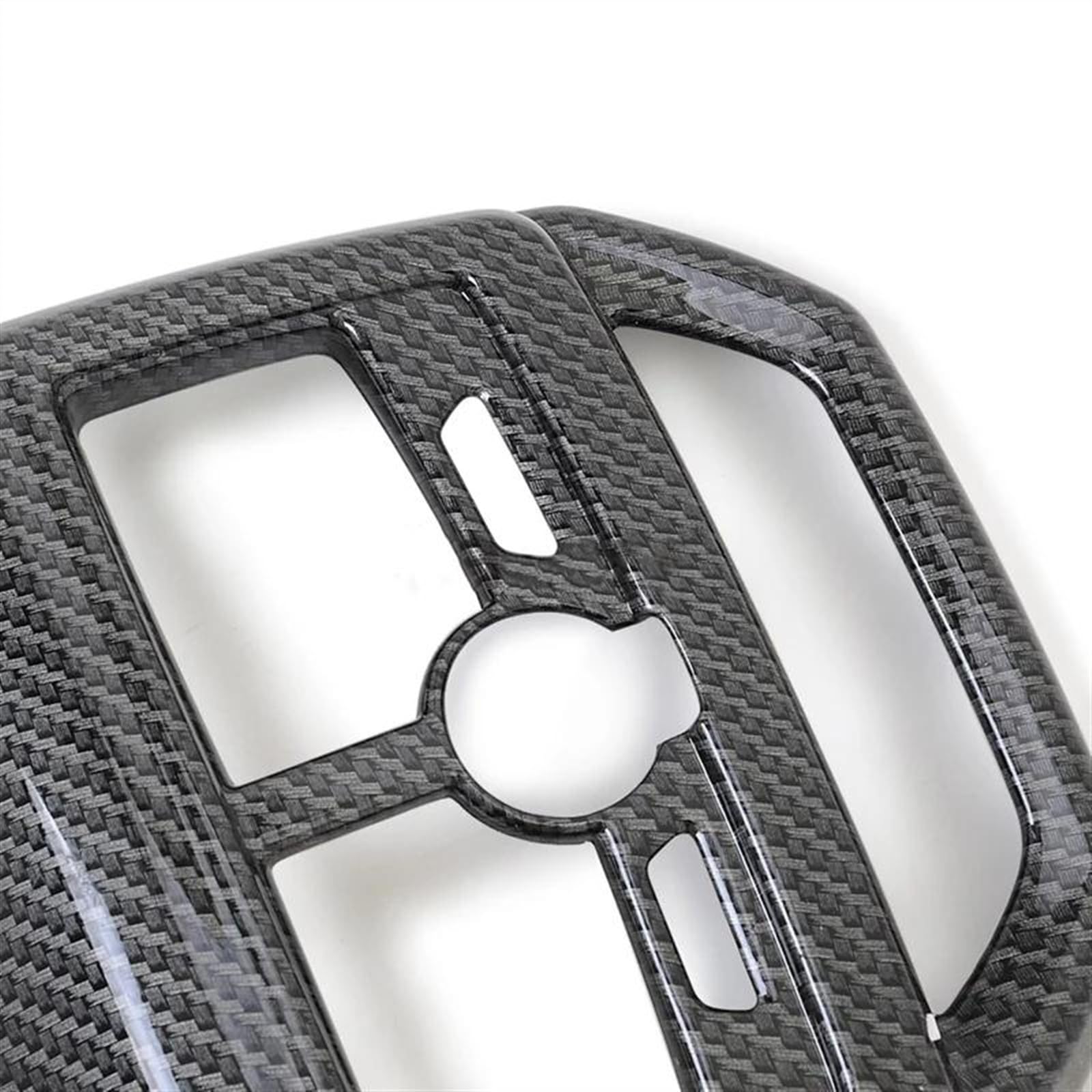 Cadre De Ventilation Climatisation Pour Peugeot 3008/5008 GT - Garniture Décorative Motif Fibre De Carbone ABS, Facile à Installer