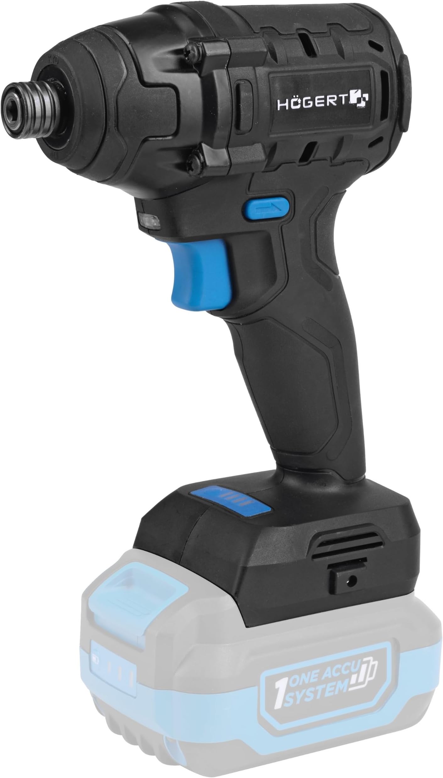 TECHNIK Cordless Impact Wrench 18 V, Brushless Impact Ironing Machine, 200 Nm Torque, 1/4 Inch HEX, LED Lighting, 3 Torque Levels, without Battery, Metal Gear