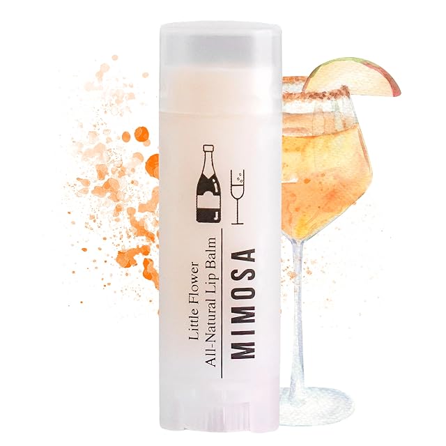 Cocktail Lip Balm - Funny Chapstick for stocking stuffers Adults Mimosa