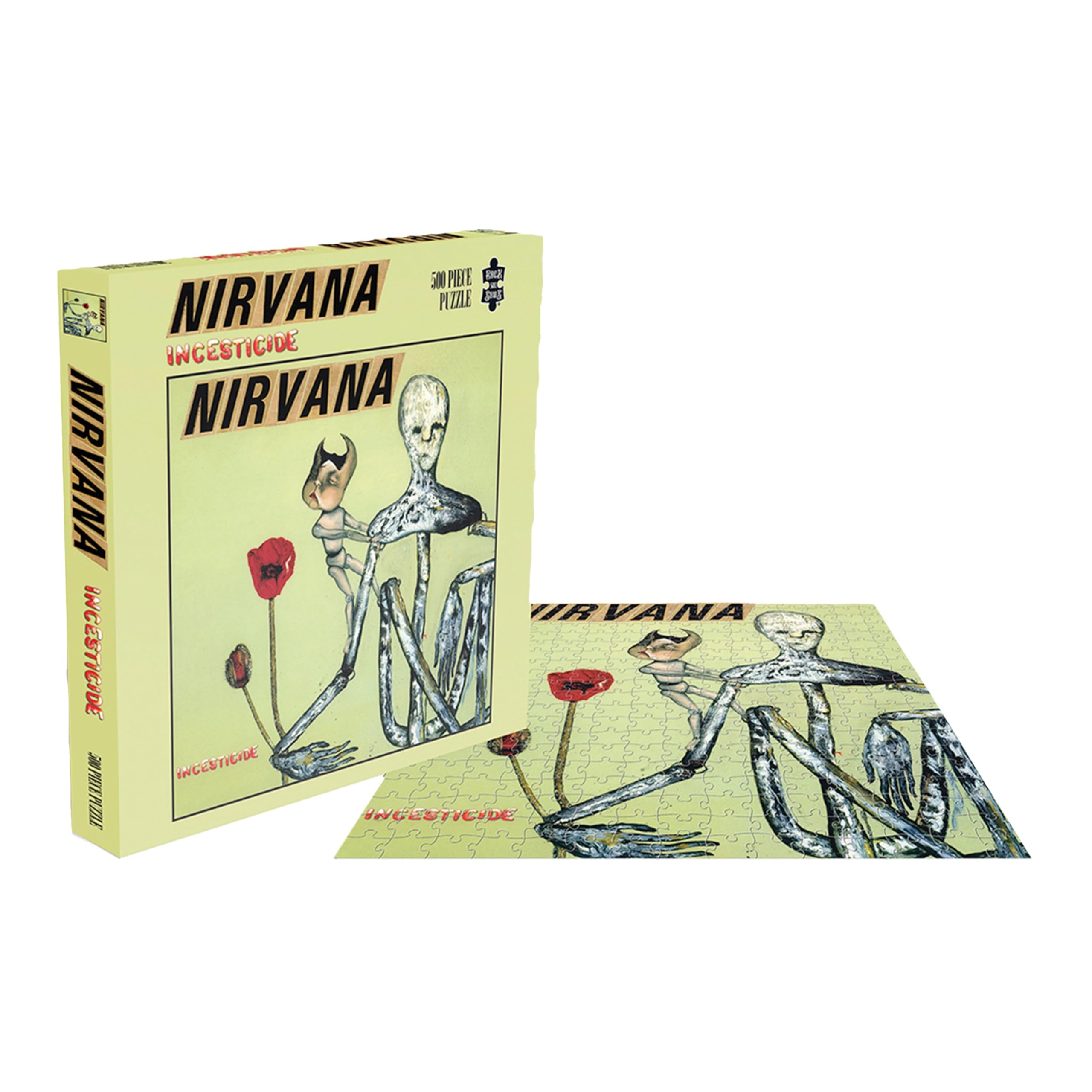 Amazon.com: Nirvana Incesticide (500 Piece Jigsaw Puzzle