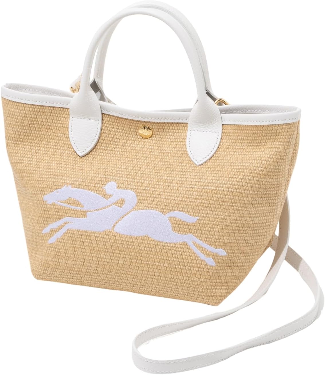 Longchamp 10144HZB Le Pannier Pliage Tote Bag, BLANC, One Size