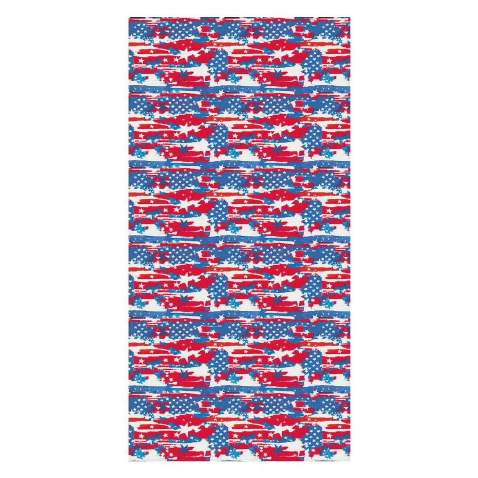 Anceky Beach Towel Quick-Dry American Flag Bath Towels Beach Towel Large Absorbent Bath Towel for Home Gym Travel 31 X 63 in