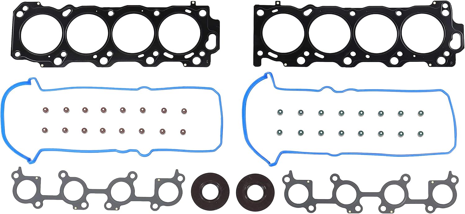 DNJ FGS9072 Full Gasket Set for 1998-2004 Lexus, Toyota 4Runner, GX470, Land Cruiser 4.7L V8 32V DOHC 4663cc