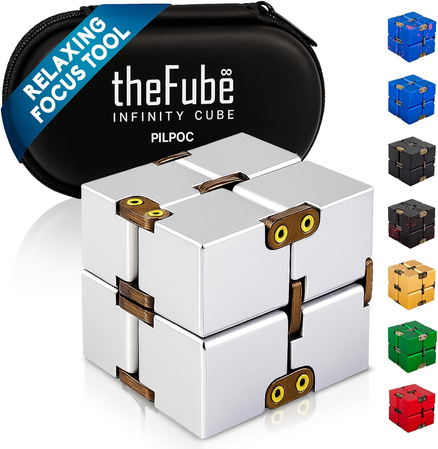 PILPOC theFube Aluminum Infinity Cube