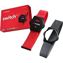 Myzone Switch 2.0 Heart Rate Monitor & Gray Arm Strap