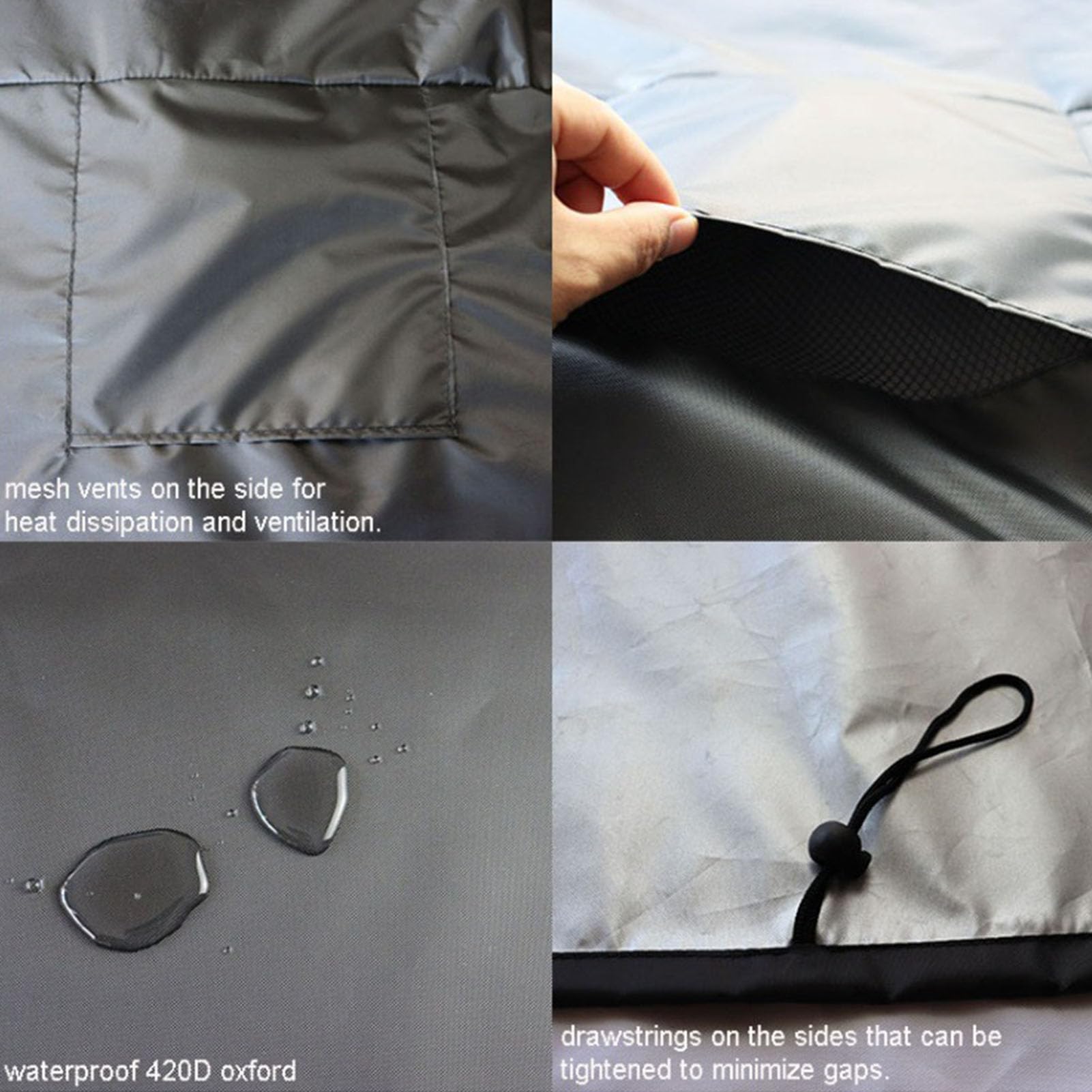 Copertura per Pompa dell'Acqua, Copertura per riscaldatore per Piscina Esterna Copertura per Pompa di Calore Copertura per Filtro per Piscina