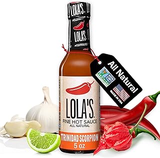 Generic L.olas Fine Hot Sauce Hot Trinidad Scorpion 5 oz (Pack Of 12)