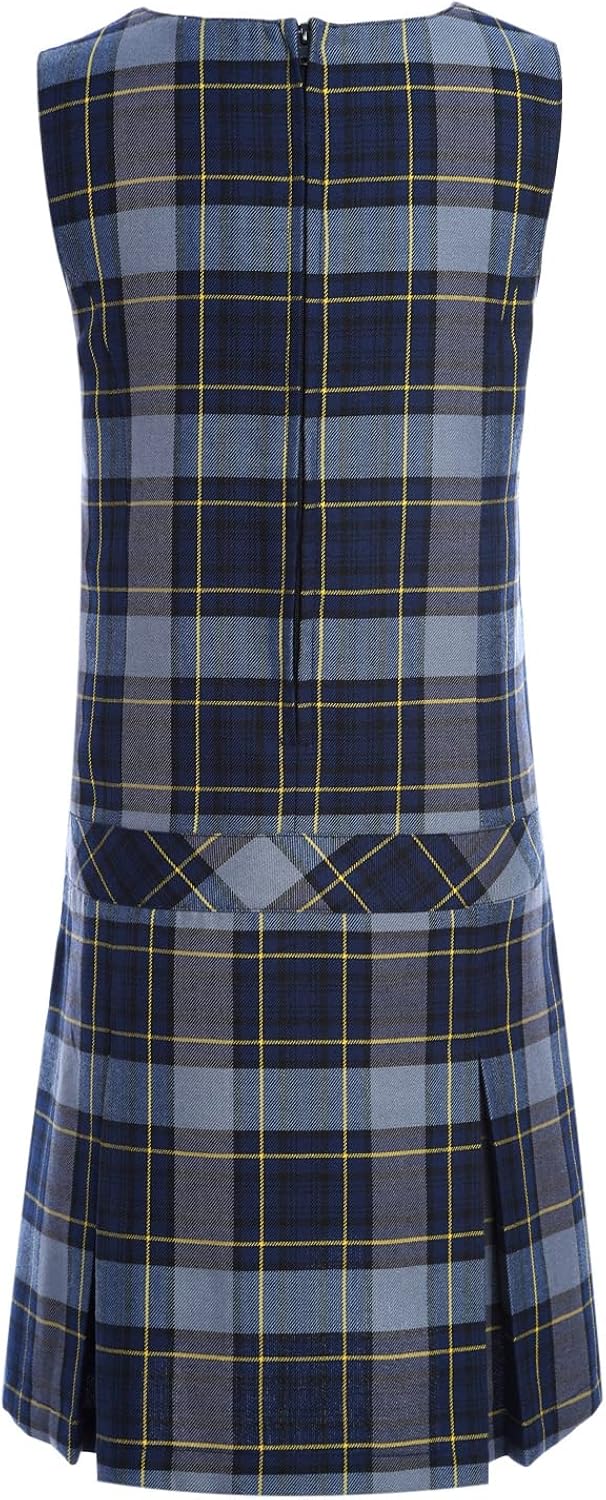 Miniatura 2 de Tommy Hilfiger Suéter a cuadros para niñas ropa de uniforme escolar para niñas pequeñas y grandes lavable a máquina