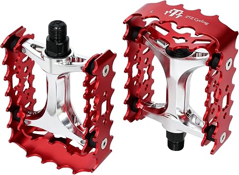 MTB Pedals Mountain Bike Pedals 9/16 Sealed Bearing,Aluminum Antiskid Durable Bicycle,Bike Platform Pedals Lightweight for BMX MTB