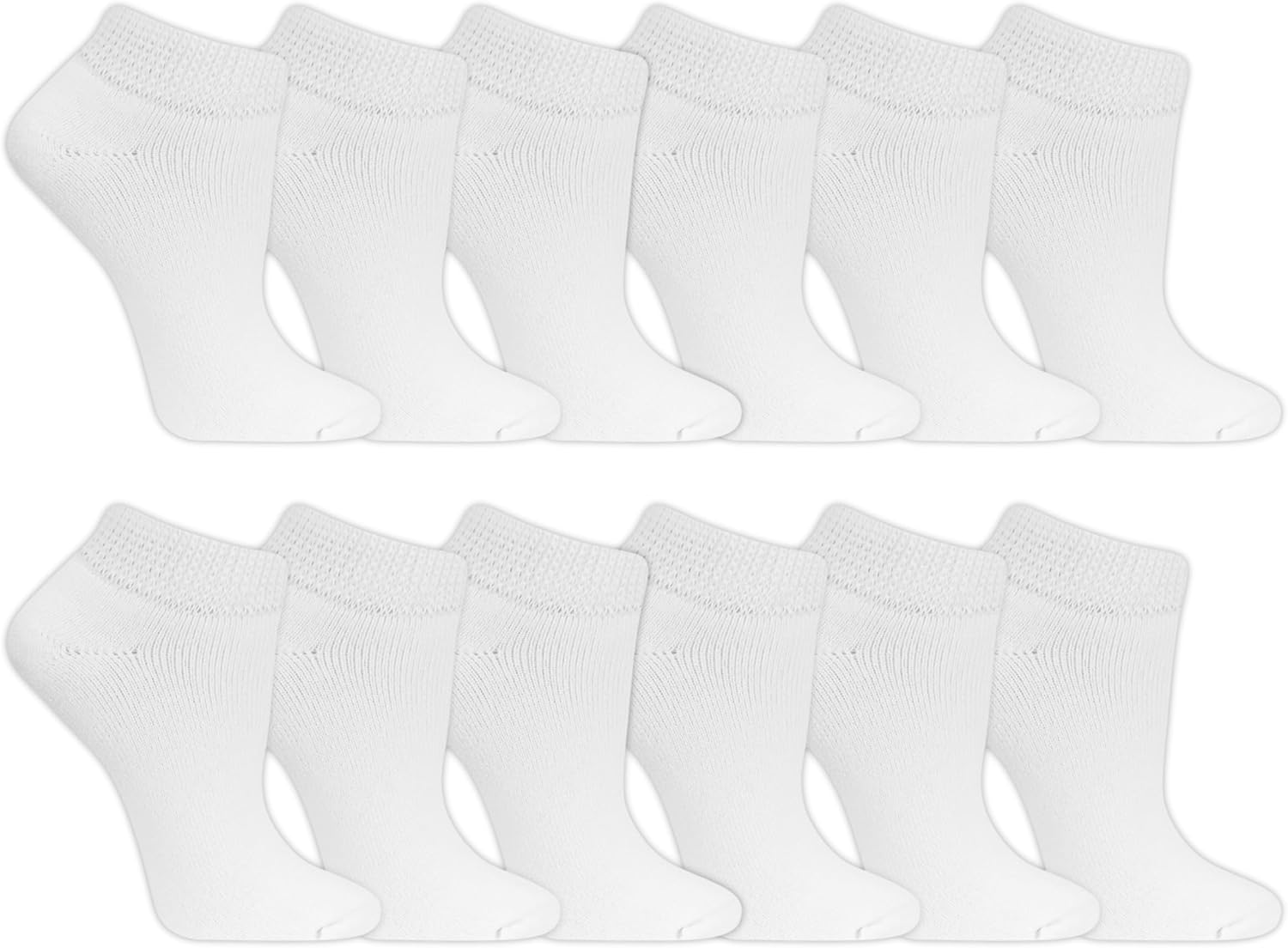 Dr. Scholl's Women's Diabetes & Circulator Socks - 4, 6, & 12 Pair Packs - Non-Binding Moisture Management