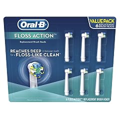 Oral-B Replacement Brush Heads Floss Action 6 ct