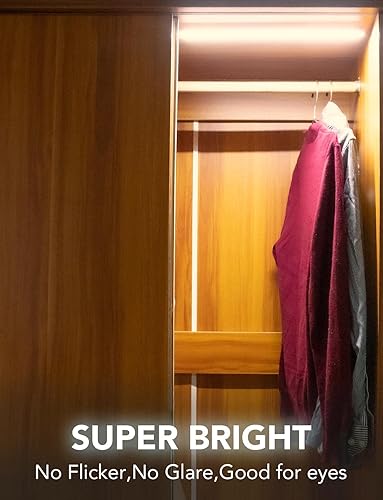 Miniatura 4 de Luces para debajo del gabinete, sensor de movimiento enchufable para interiores, 16 pulgadas, 500 lúmenes, 12 V, LED, iluminación debajo de la