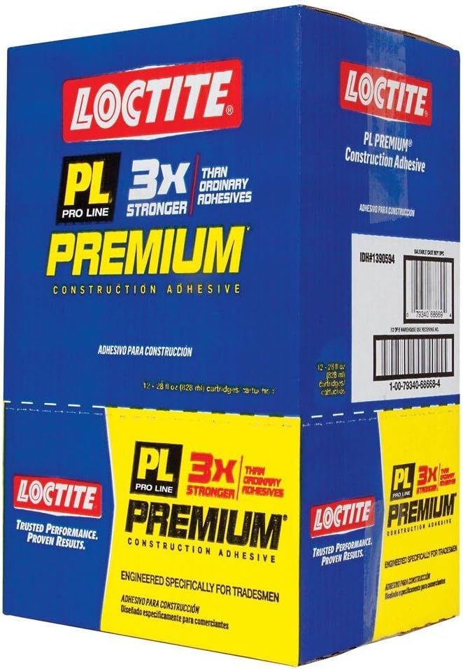 PL Premium 28 fl. oz. Polyurethane Construction Adhesive (12-Pack)