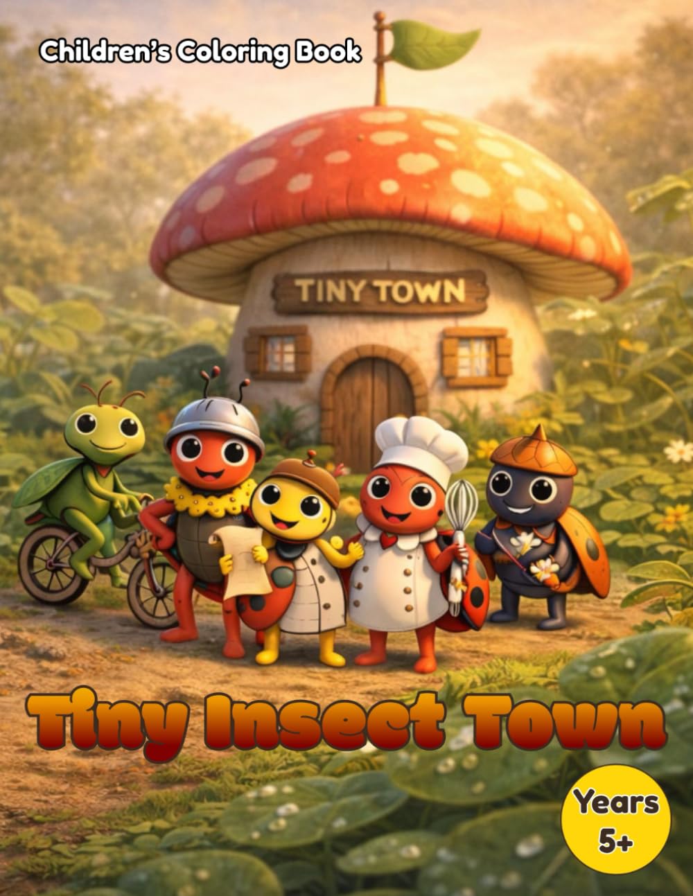 Tiny Insect Town: A Whimsical World of Garden Friends for Kids Ages 5+