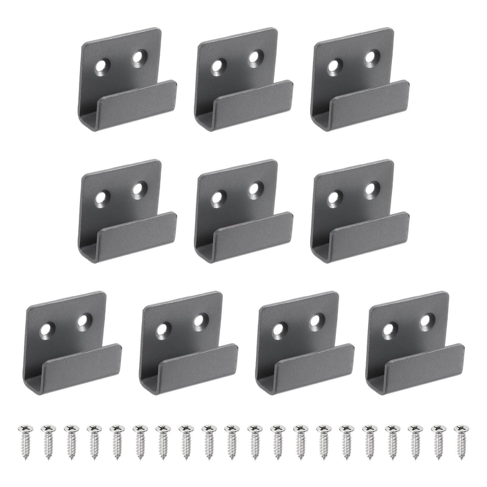 Crochets muraux robustes de 10mm en acier pour suspendre vos cadres lourds sans effort