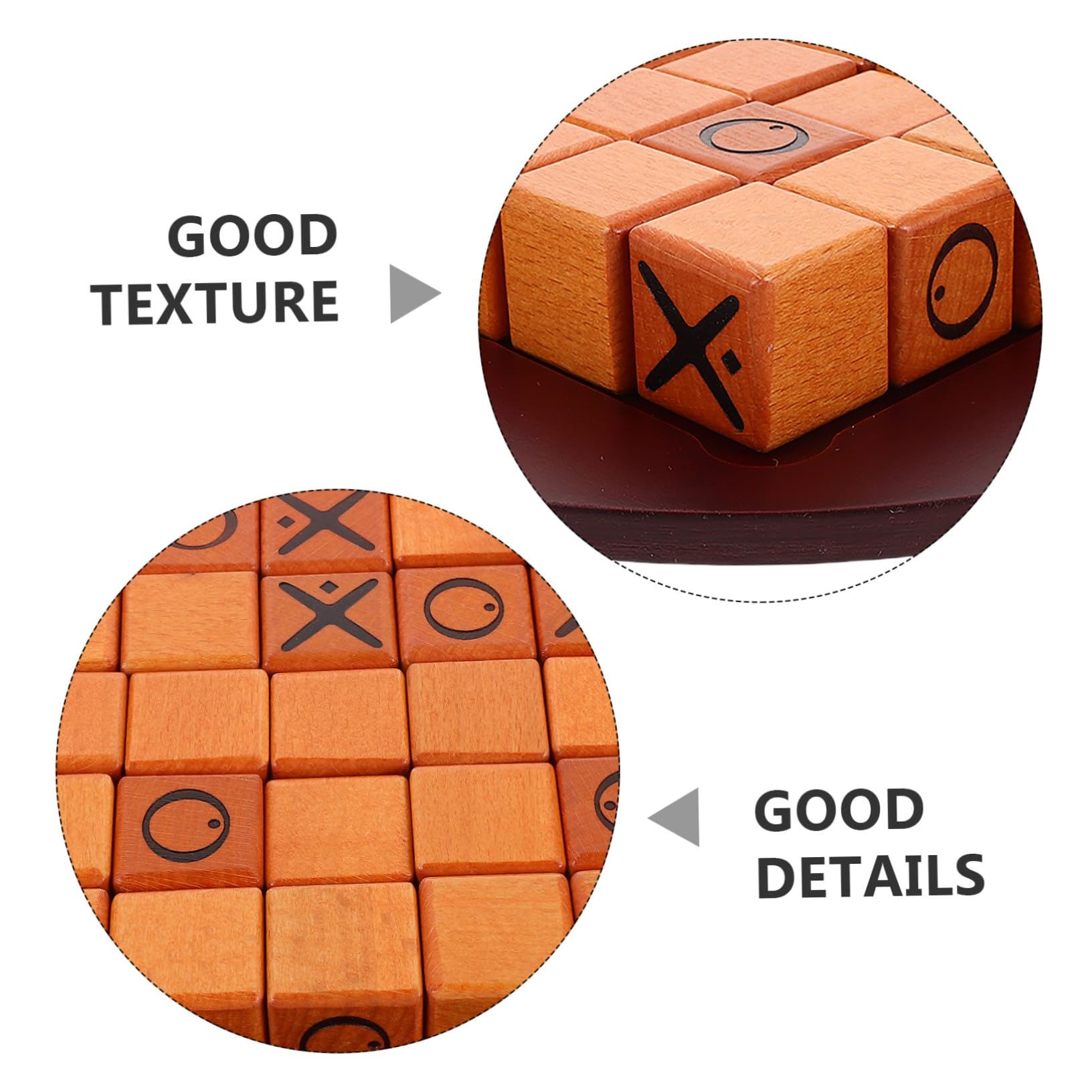 ERINGOGO Jeu de Stratégie Bois Ox Push Jeu Échecs Éducatif Familial Portable pour Garçon Fille Coordination Main-œil et Réflexion pour Jardin et Soirées Groupe