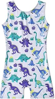 Gymnastics Leotards for Girls Toddlers Biketards Dance Unitards Sparkle Snowflake Mermaid Gym Suits
