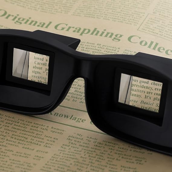 okcsc Horizontal Lazy Glasses Lying Down Bed Reading Watching HD Lazy Readers Glasses
