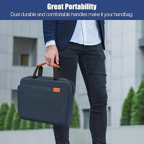 Miniatura 6 de MoKo Funda para tablet de 12.9 pulgadas para iPad Pro M4 y Air M2 2024, iPad Pro 12.9 M2 y M1, Surface Laptop Go 12.4, Galaxy Tab S8+S9+ 12.4,