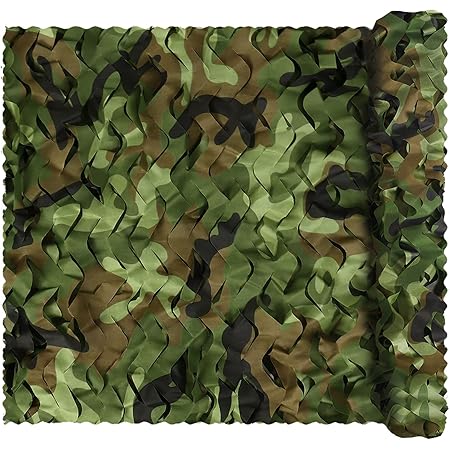 Tarnnetz 3x4m Bundeswehr Style - Camouflage Netz Für Garten, Jagd Und Camping
