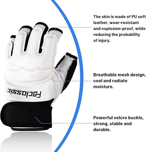 Miniatura 2 de Guantes de boxeo de kickboxing, guantes de boxeo para hombres, mujeres, niños, medio dedo, saco de boxeo, guantes de lucha para hombres y mujeres,