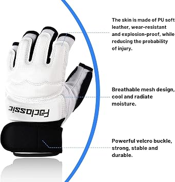 Kickboxing Sparring Gloves MMA Gloves Boxing Gloves for Men Women Kids Half Finger Punching Bag Gloves Fighting Gloves for Men Women Boxing Training