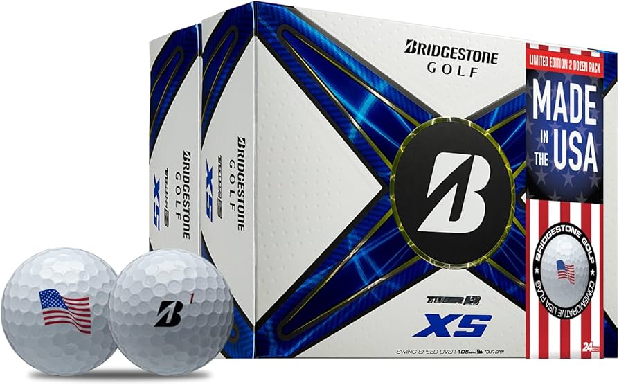 ブリヂストン Tour B XS 2ダース Amazon.com : Bridgestone Golf Tour B XS USA Double Dozen : Sports