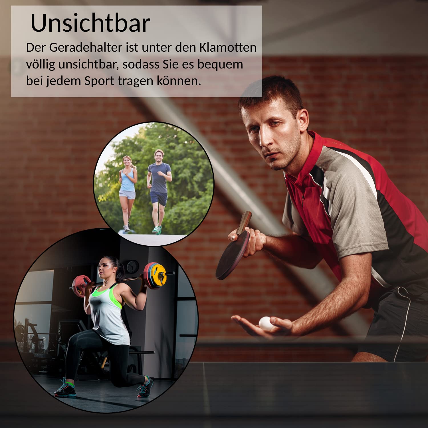 Model Sports - Orteza postawy - Korektor postawy dla mężczyzn i kobiet idealny do wsparcia szyi/wsparcia górnej części pleców/ortezy barku - rozmiar S, srebrny/czarny