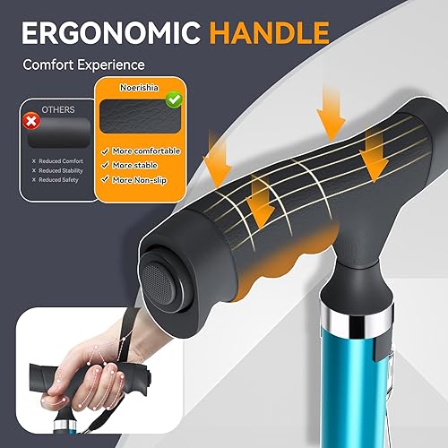 Miniatura 4 de Bastón con luz LED para personas mayores