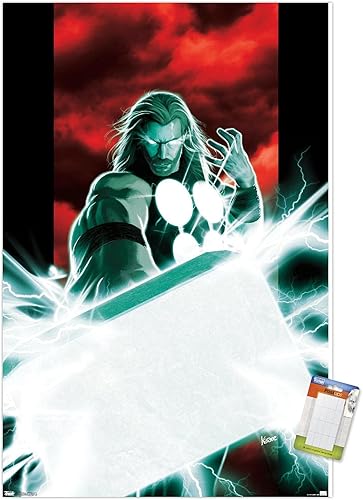 Miniatura 85 de Trends International Marvel Comics - Thor - Mjolnir Wall Poster, 14.725" x 22.375", Premium Unframed Version