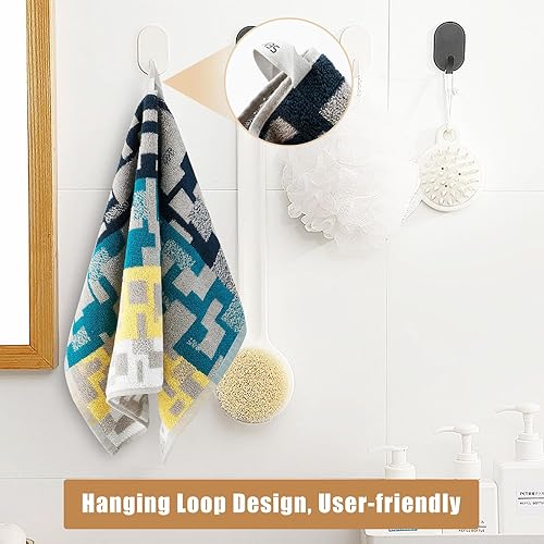 Vista 152 de SEMAXE - Juego de toallas de baño grises, 2 toallas de baño, 2 toallas de mano, 4 toallas faciales, toalla 100% algodón para baño, toalla suave