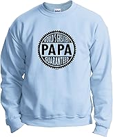 Vista 21 de ThisWear World's Greatest Papa Guaranteed - Sudadera de manga larga con cuello redondo Fresno