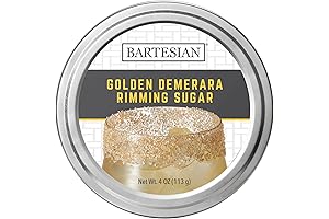 Elevate Your Cocktails with Our Premium Bartesian Golden Demerara Sugar Rimmer