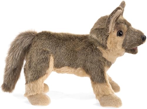 Miniatura 2 de Folkmanis Marioneta de mano de cachorro de pastor alemán, 3116