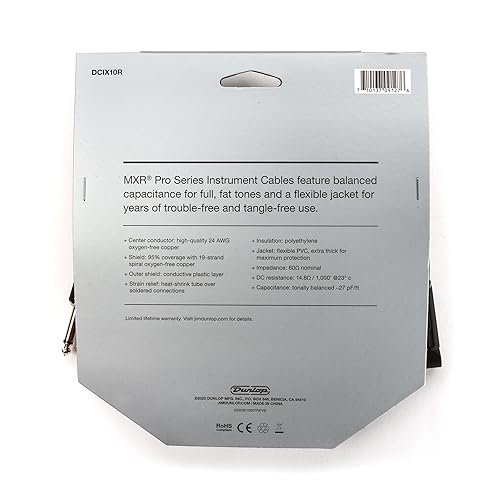 Miniatura 2 de MXR Cable de instrumento serie Pro de 10.2 ft (DCIX10R)
