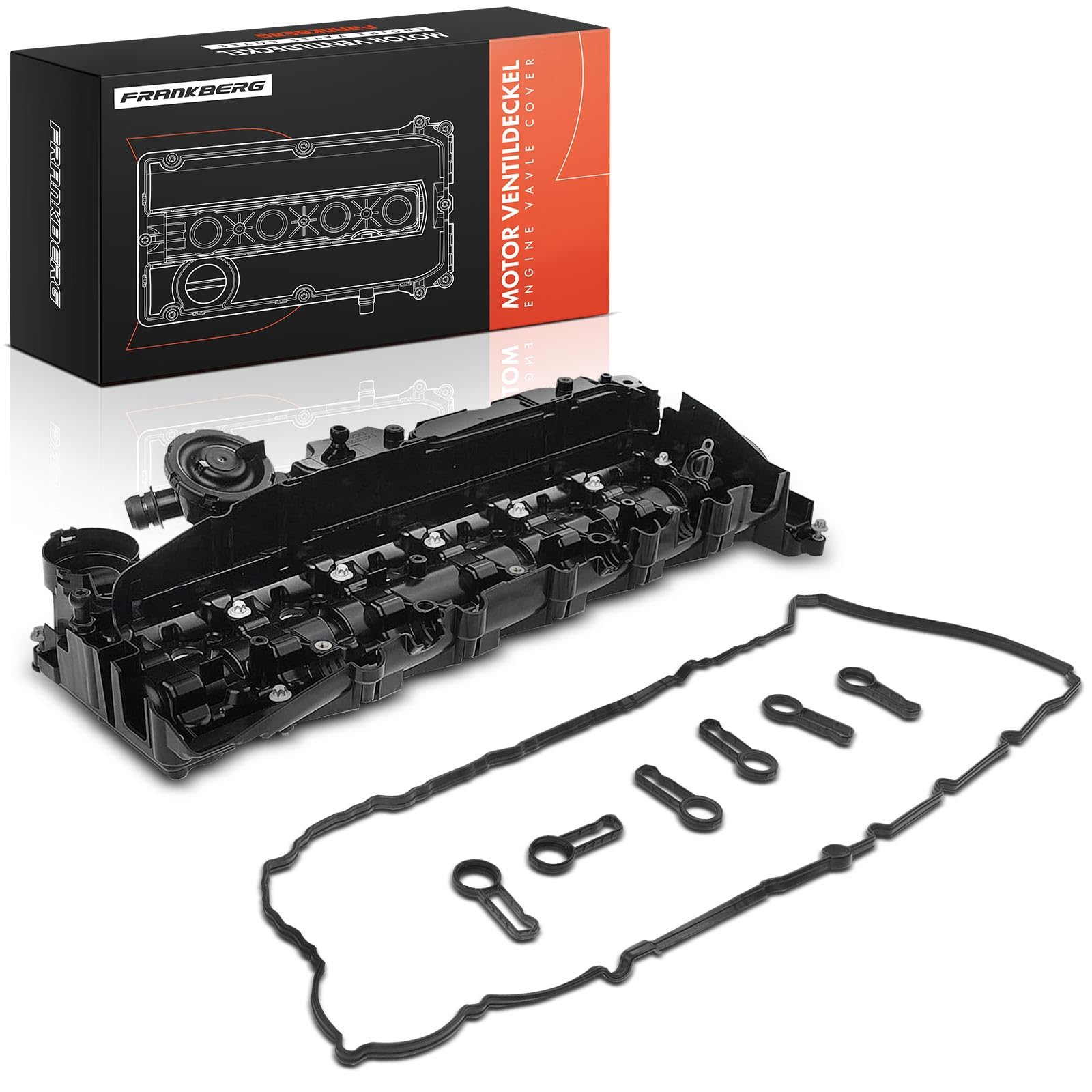 Frankberg Coperchio testata Cilindro Coperchio valvole Diesel Compatibile con X3 F25 3.0L Serie 5 Touring F11 3.0L X5 F15 F85 3.0L X5 E70 3.0L Serie 5 F10 3.0L Replace# 11127823181