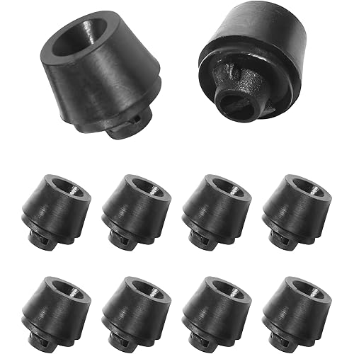 10 Pieces Trunk Lid Bumper Hood Clip,Car Clips Door Shell Cushion Trunk Lid Bumper Clip,Automotive Clip Replacement,Car Accessories Bumper Stop for Cars,Compatible with OEM 90541-09117