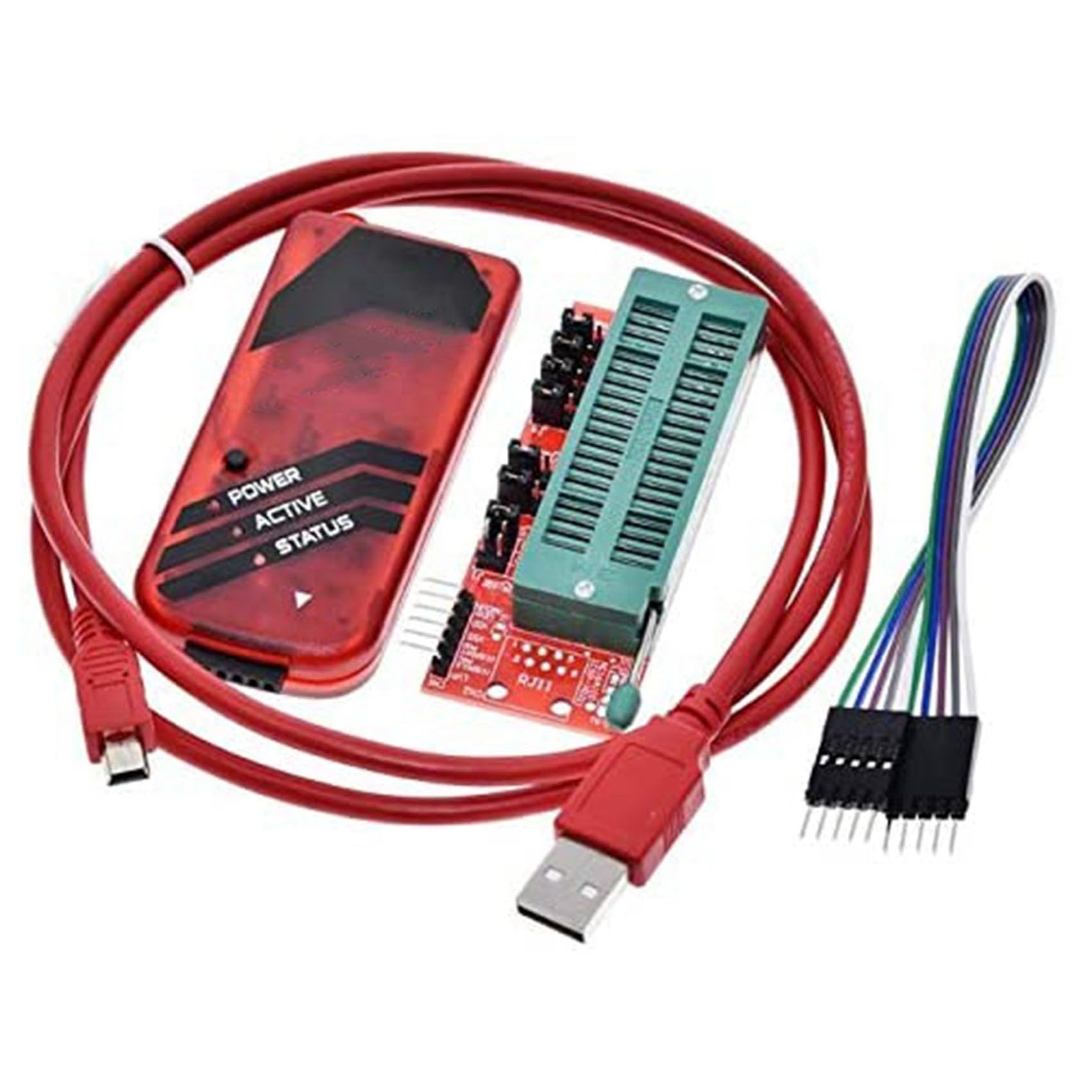 5X PICKIT3 Programmer + PIC ICD2 PIC Kit 2/3 Programmierung Adapter Universal Programmierer Sitz FZ0508