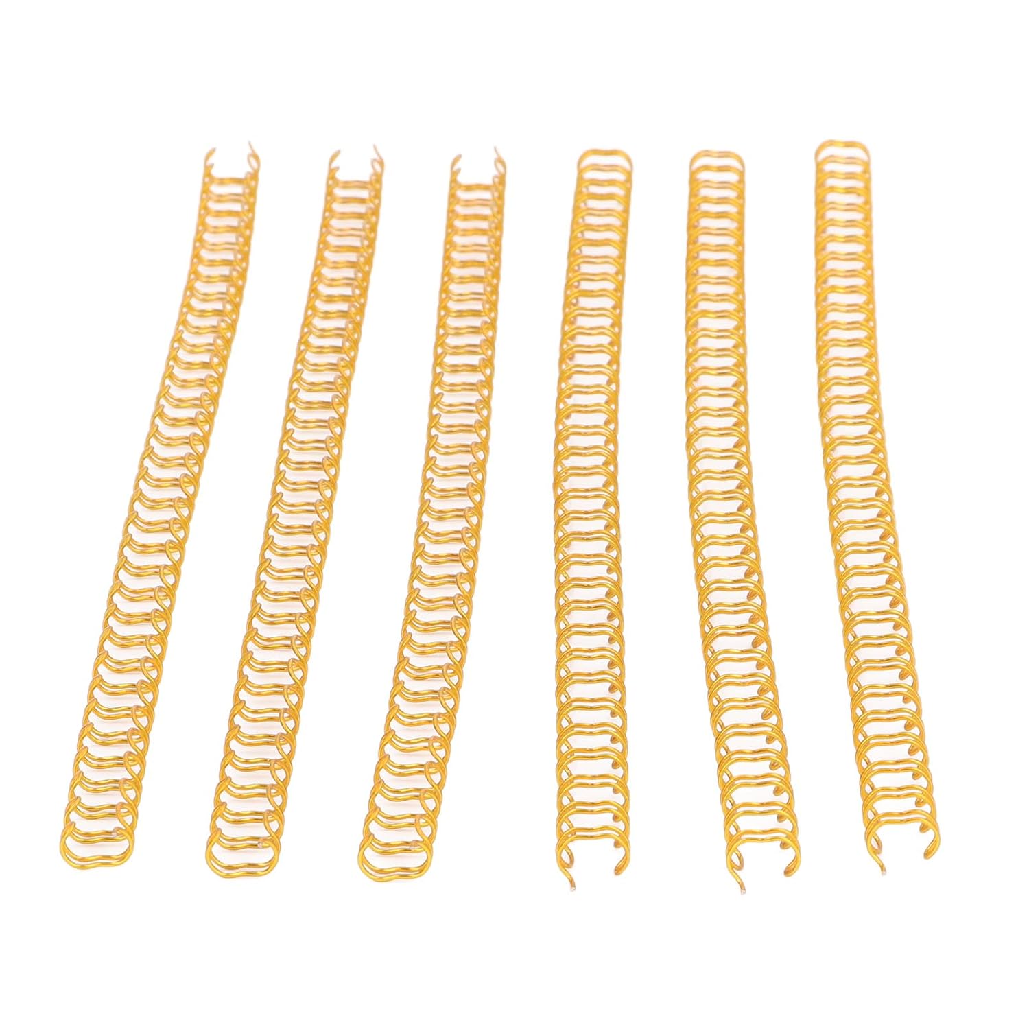 Binding Loop, Double Loop Wire Binding Spine 20 Sheet Capacity Nylon Coating 3:1 Pitch Reusable Iron for File