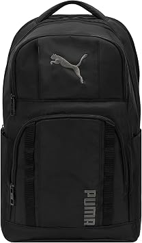 PUMA Barker Backpack, Black/Cool Dark Grey, One Size